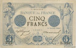 5 Francs NOIR FRANCE  1873 F.01.14