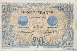20 Francs NOIR FRANCE  1904 F.09.03 pr.TB