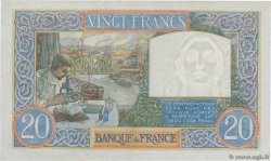 20 Francs TRAVAIL ET SCIENCE FRANCE  1941 F.12.18 SPL