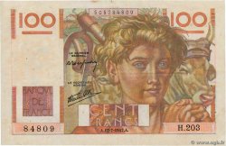 100 Francs JEUNE PAYSAN Favre-Gilly FRANCE  1947 F.28ter.01 pr.TTB