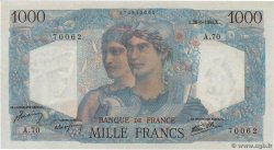 1000 Francs MINERVE ET HERCULE FRANCE  1945 F.41.05 SPL