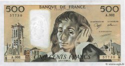 500 Francs PASCAL FRANCIA  1989 F.71.42 SC+