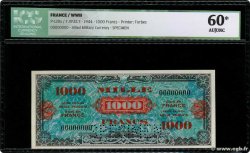 1000 Francs DRAPEAU Spécimen FRANCE  1944 VF.22.00Sp pr.NEUF