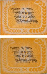 3 et 10 Francs Division LECLERC FRANCE régionalisme et divers  1944 KL.A1-A2 SUP+