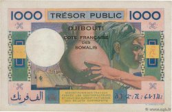 1000 Francs DJIBOUTI  1952 P.28 XF+