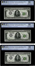 500 Dollars Consécutifs ESTADOS UNIDOS DE AMÉRICA New York 1928 P.425 EBC+