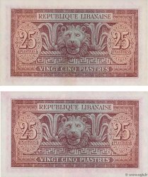 25 Piastres LEBANON  1948 P.042 UNC-