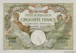 50 Francs MADAGASCAR  1948 P.038 AU-