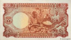 5 Pounds NIGERIA  1968 P.13a SUP