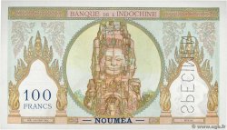 100 Francs Spécimen NOUVELLE CALÉDONIE  1937 P.42bs fST+