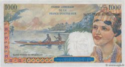 20 NF sur 1000 Francs Union Française SAINT PIERRE ET MIQUELON  1964 P.34 SPL+