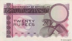 20 Rupees Petit numéro SEYCHELLES  1968 P.16a AU