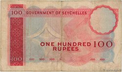 100 Rupees SEYCHELLES  1969 P.18b F-