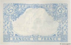 5 Francs BLEU FRANKREICH  1916 F.02.46 VZ