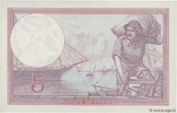 5 Francs FEMME CASQUÉE FRANCE  1933 F.03.17 UNC-