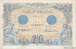 20 Francs BLEU FRANCE  1913 F.10.03