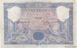 100 Francs BLEU ET ROSE FRANCIA  1901 F.21.15 RC+