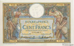 100 Francs LUC OLIVIER MERSON sans LOM FRANCE  1921 F.23.14 VF+