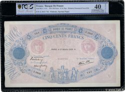 500 Francs BLEU ET ROSE modifié FRANCIA  1939 F.31.43 MBC+