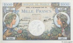 1000 Francs COMMERCE ET INDUSTRIE FRANKREICH  1940 F.39.02 fST+