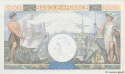 1000 Francs COMMERCE ET INDUSTRIE FRANKREICH  1940 F.39.02 fST+