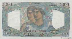 1000 Francs MINERVE ET HERCULE FRANCIA  1950 F.41.33 SPL+