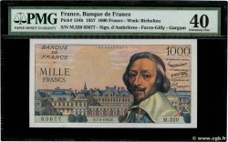 1000 Francs RICHELIEU FRANCE  1957 F.42.25 pr.SUP