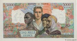 5000 Francs EMPIRE FRANÇAIS FRANCE  1945 F.47.43 pr.SPL