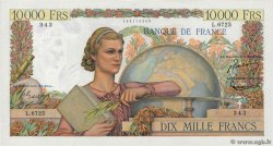 10000 Francs GÉNIE FRANÇAIS FRANCIA  1954 F.50.70 EBC+