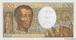 200 Francs MONTESQUIEU FRANCE  1985 F.70.05 SPL