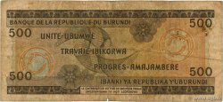 500 Francs BURUNDI  1975 P.24c q.MB