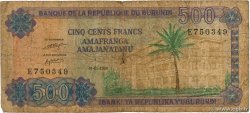500 Francs BURUNDI  1980 P.34b G