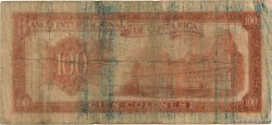 100 Colones COSTA RICA  1941 P.194b MB