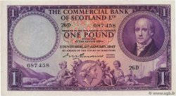 1 Pound SCOTLAND  1947 PS.332 EBC