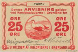 25 Ore GREENLAND  1913 P.11b UNC
