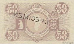 50 Kroner Spécimen GRÖNLAND  1953 P.20as fST+