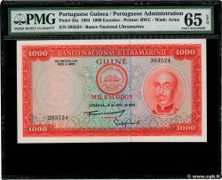 1000 Escudos PORTUGUESE GUINEA  1964 P.043a UNC