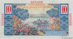 10 Francs Colbert Spécimen FRENCH GUIANA  1946 P.20s XF+