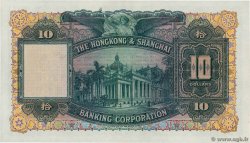 10 Dollars HONG KONG  1941 P.178c AU+