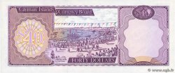 40 Dollars CAYMAN ISLANDS  1981 P.09a UNC-