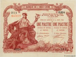 1 Piastre - 1 Piastre INDOCHINE FRANÇAISE Saïgon 1907 P.034b pr.SPL