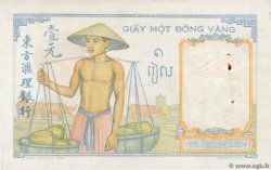 1 Piastre FRENCH INDOCHINA  1933 P.052 XF+