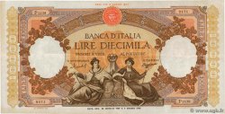 10000 Lire ITALIEN  1957 P.089c fVZ