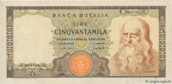 50000 Lire ITALY  1970 P.099b F+