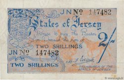 2 Shillings JERSEY  1941 P.03a VZ