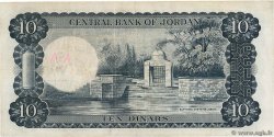 10 Dinars JORDAN  1959 P.16a F
