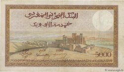 5000 Francs MAROCCO  1950 P.23c BB