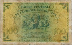 100 Francs MARTINIQUE  1944 P.25 q.MB