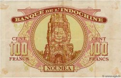 100 Francs NOUVELLE CALÉDONIE  1942 P.44 BC+