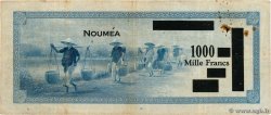 1000 Francs NEW CALEDONIA  1943 P.45 F